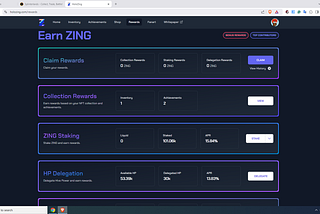 Holozing — personal performance updates