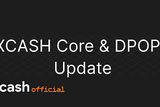 Обновление XCASH Core и DPOPS