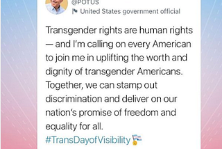 Transgender Day of Visibility