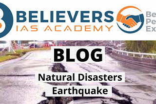 Natural Disasters-Earthquake