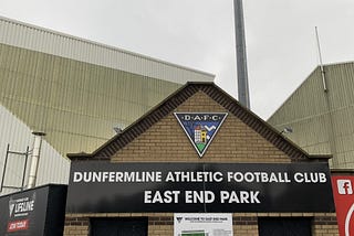 Cycle Trips to Football Grounds: 1. East End Park, Dunfermline