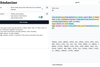 How AI Models Process Text: Understanding Tokens in AI and LLMs with TikTokenizer