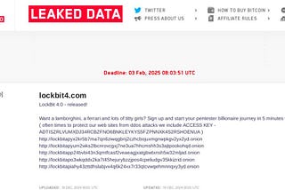 LockBit 4.0: The Ransomware Revolution Redefining Cybercrime