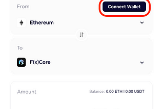 MetaMaskを使ってイーサリアムからf(x)Coreにブリッジする方法