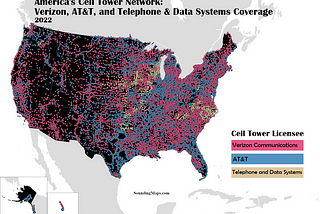 Big Mobile: Cell Tower Map of the US — Sounding Maps