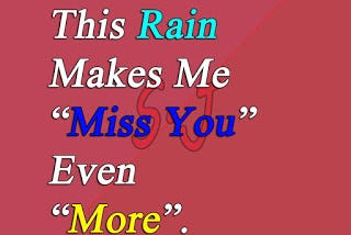 Rain Whatsapp Status