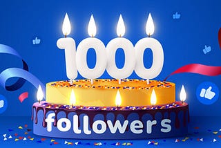 Thank you, friends, for being a part of this incredible journey to 1k followers!