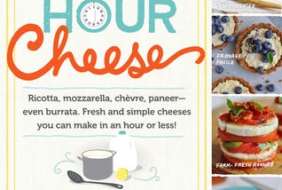 [PDF] Download One-Hour Cheese: Ricotta, Mozzarella, Ch?vre,