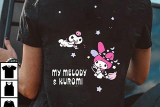 Mademark My Melody And Kuromi Shirt