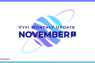 November Monthly Update