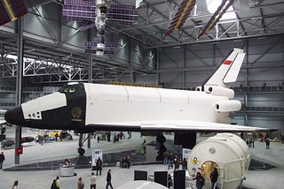 How a Soviet shuttle ended up in Germany.