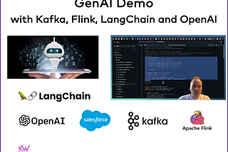 GenAI Demo with Kafka, Flink, LangChain and OpenAI