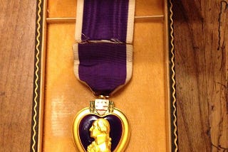 This is my grandfather’s Purple Heart