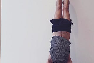 Time to get back to routine #yogi #headstand #yogadaily #yogajourney #sirsasana #scar