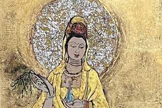 Vietnamese Lacquer Painting Infinite Compassion