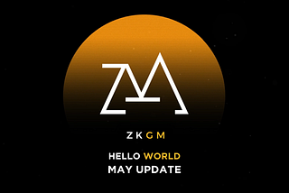 The ZKM May Update