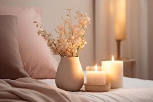 Romance and relaxation. The allure of jasmine candles