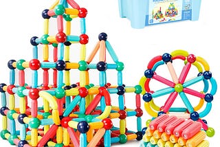 Magnetic Sticks Toy Set