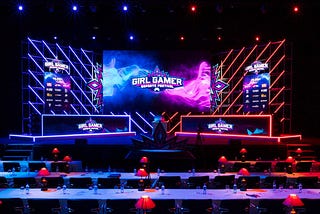 Picture from the Girl Gamer Esports Festival.