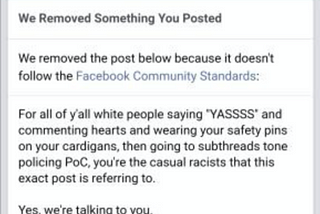 My Algorithms Don’t See Color