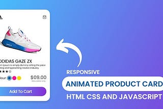 Product Card using HTML CSS