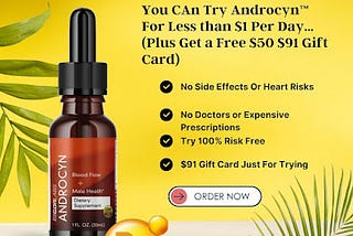 GDR Labs Androcyn Reviews: [Truth Uncovered] — Why 9 Out of 10 Users Recommend It!