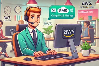 Originating SMS in Amazon Connect