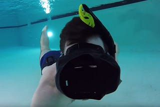 Prescription Diving Mask for Scuba Diving Simulator