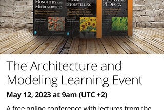 Notes from “The Architecture and Modeling Learning Event”, Part 1