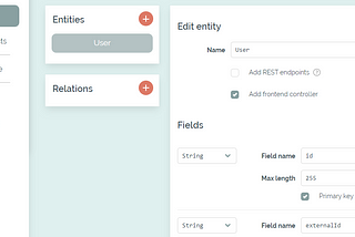 Creating a user table for our simple Spring Boot application