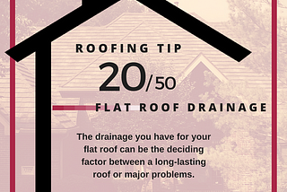 Draining a Flat Roof