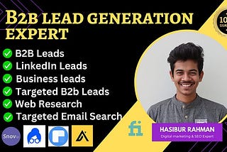 Advanced B2B Leads Generation and LinkedIn Lead expert gig!