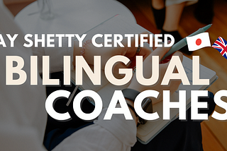 Jay Shetty Certified Bilingual coaches (Japanese and English)