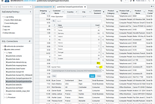 Online SQL Client for low code data management | Worksheet Systems Blog