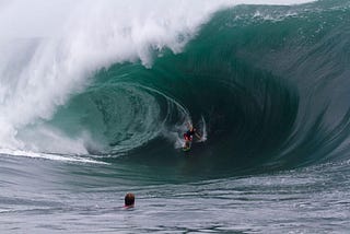 5 things Technology builders can learn from big wave surfing.