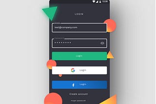 App login ux design