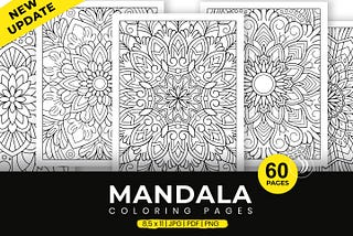 40 Mandala Coloring Pages for Adult