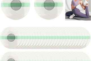 50 Pièces pansements Patch, Freestyle Libre 2 Sensor Patches Autocollants pour Capteur Freestyle Libre patchs adhésif et respirant patch étanche Pas de Colle au Centre du Patch Pour les Sports (Set A)