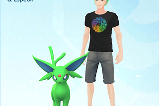 My Pokémon Go avatar