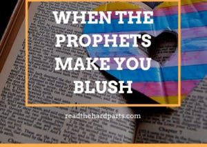 When the Prophets Make You Blush: A Tribute to Eugene Peterson