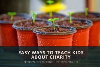 Easy Ways to Teach Kids About Charity