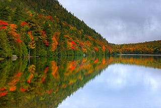 Bubble Pond in Acadia National Park