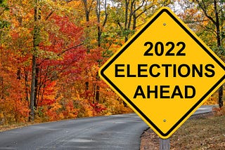 Midterms 2022 — Voting for Democracy.