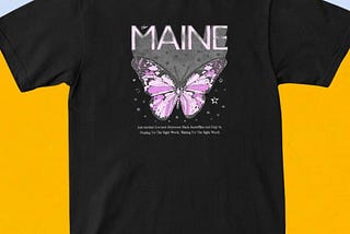 Official The Maine Butterfly Shirt