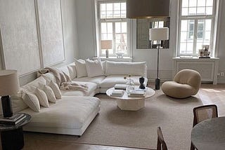 White Apartment Interior Design: Letcia Caputo