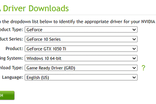 Installing TensorFlow GPU on Win10