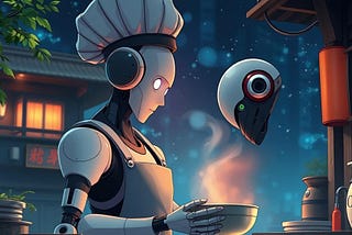 A robot cook