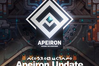 Cập nhật Apeiron: Bản Báo cáo phát triển tháng 11 năm 2022