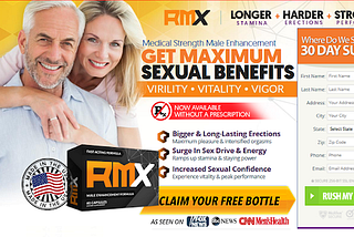 Rmx Male Enhancement Pills Review — the Best Thing You Can Feel Naturally