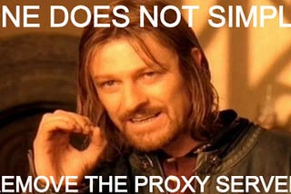 Step by step guide to building a Forward Proxy in NodeJs